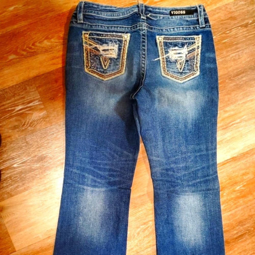 Vigoss Heritage Fit Bootcut Size 10 Jeans
